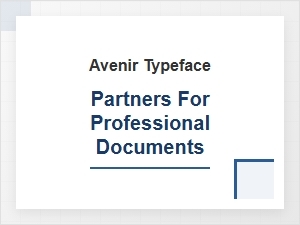 Partner with Avenir for Your Professional Documents